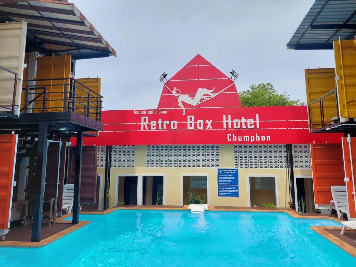 Retro Box Hotel Chumphon Dış mekan fotoğraf