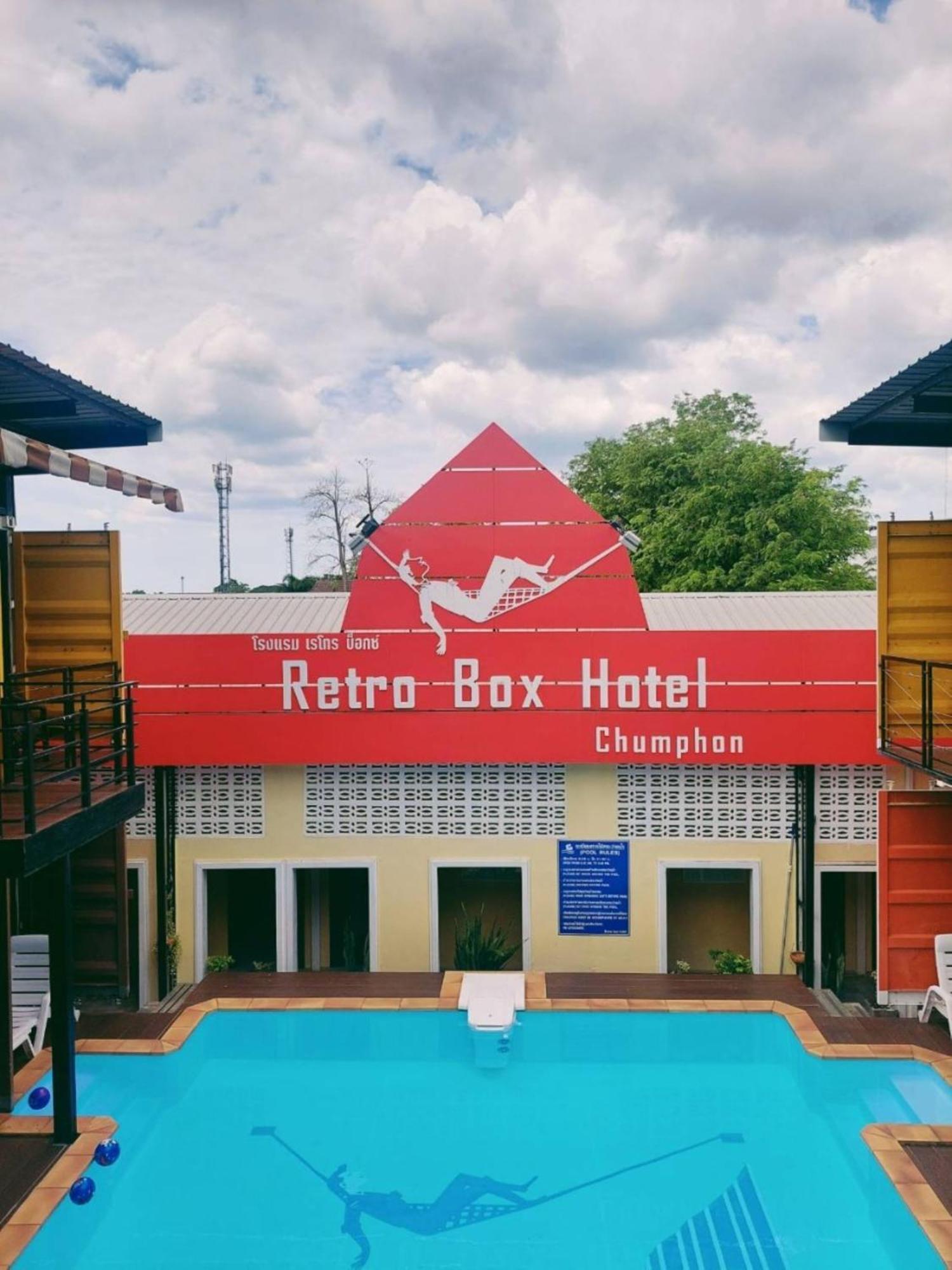 Retro Box Hotel Chumphon Dış mekan fotoğraf