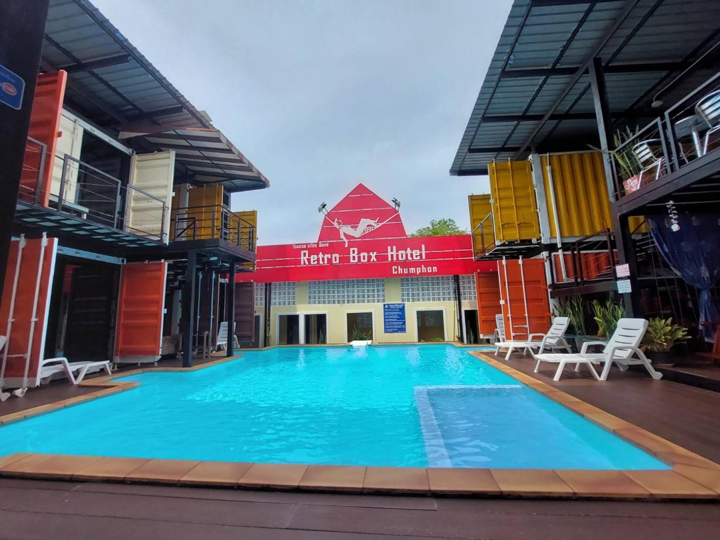 Retro Box Hotel Chumphon Dış mekan fotoğraf